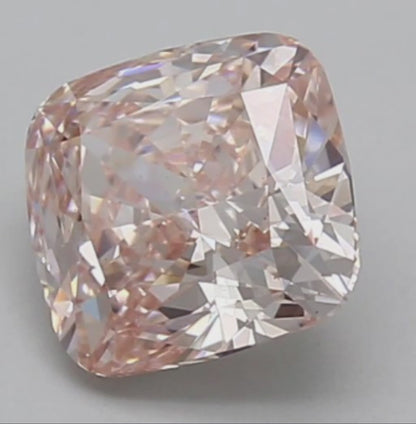 2 CT Lab Grown Cushion Cut Diamond for Engagement Ring, Solitaire Wedding Ring