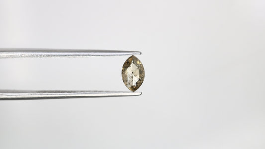 0.49 Ct 6.4 MM Brown Color Loose Marquise Shape Diamond For Galaxy Ring
