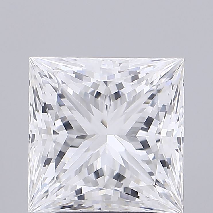 3.56 Carat Princess Cut Lab Grown Diamond | VVS1 Clarity, D Color, | IGI Certified