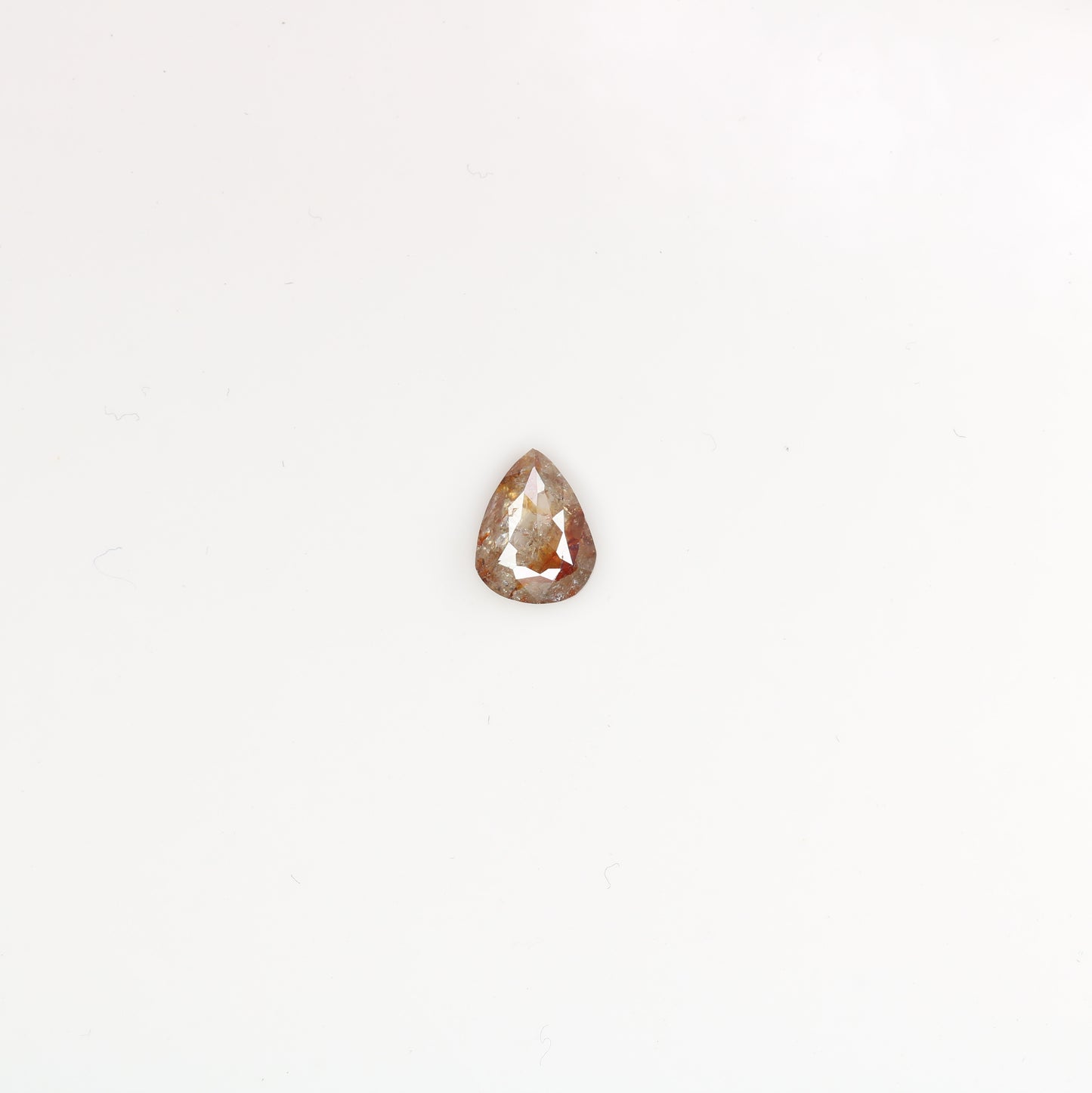 0.40 CT Light Red Pear Diamond For Engagement Ring | Natural Pear Loose Diamond | Valentine Gift | Gift For Girlfriend