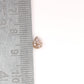 0.81 CT Pear Shape Natural Loose Diamond Gray Color | Pear For Diamond Jewelry