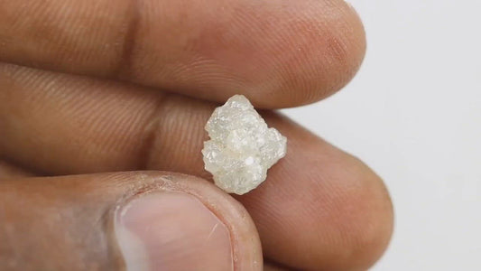 White Rough Uncut Diamond