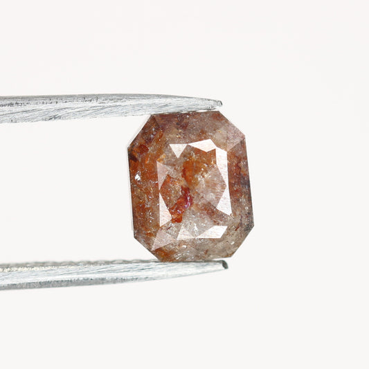 1.25 CT Red Pear Emerald Shape Diamond For Anniversary Necklace | Customize Jewelry | Natural Loose Diamond | Emerald Diamond Ring - JayKrishna Diamond