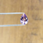 0.85 CT Loose Pear Cut Purple Amethyst Gemstone For Proposal Ring