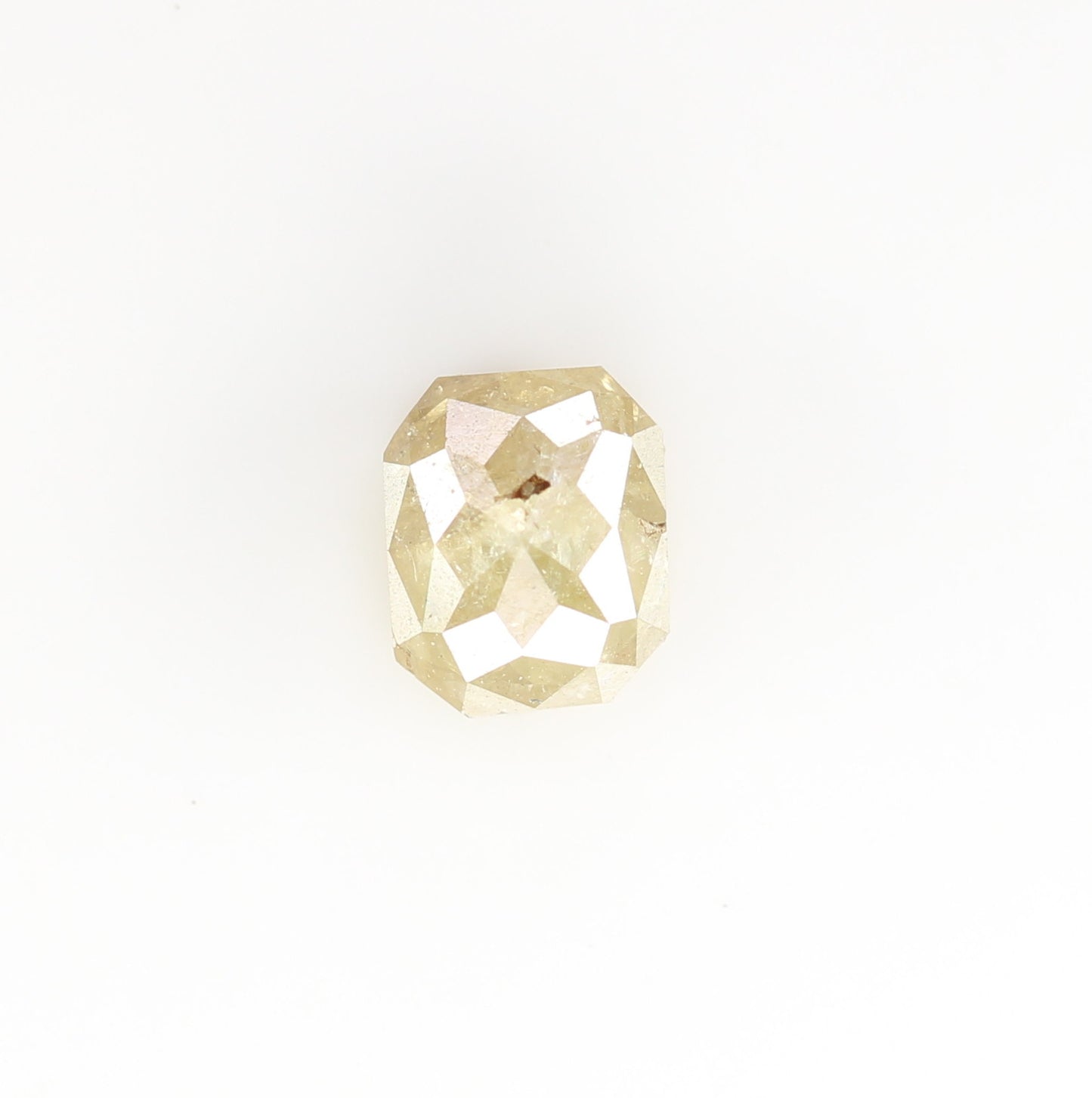 0.73 CT Light Yellow Cushion Shape Diamond For Girlfriend Gift Ring | Customize Yellow Cushion Diamond