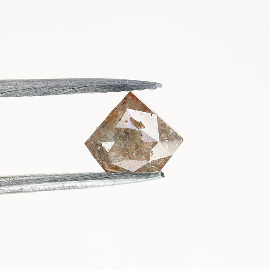 0.69 CT Red Colour Diamond Shape Diamond For Anniversary Ring | Customize Diamond Cut Shape Diamond Ring - JayKrishna Diamond