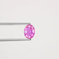 1.41 CT Natural Pink Ruby Sapphire Oval Gemstone For Wedding Ring