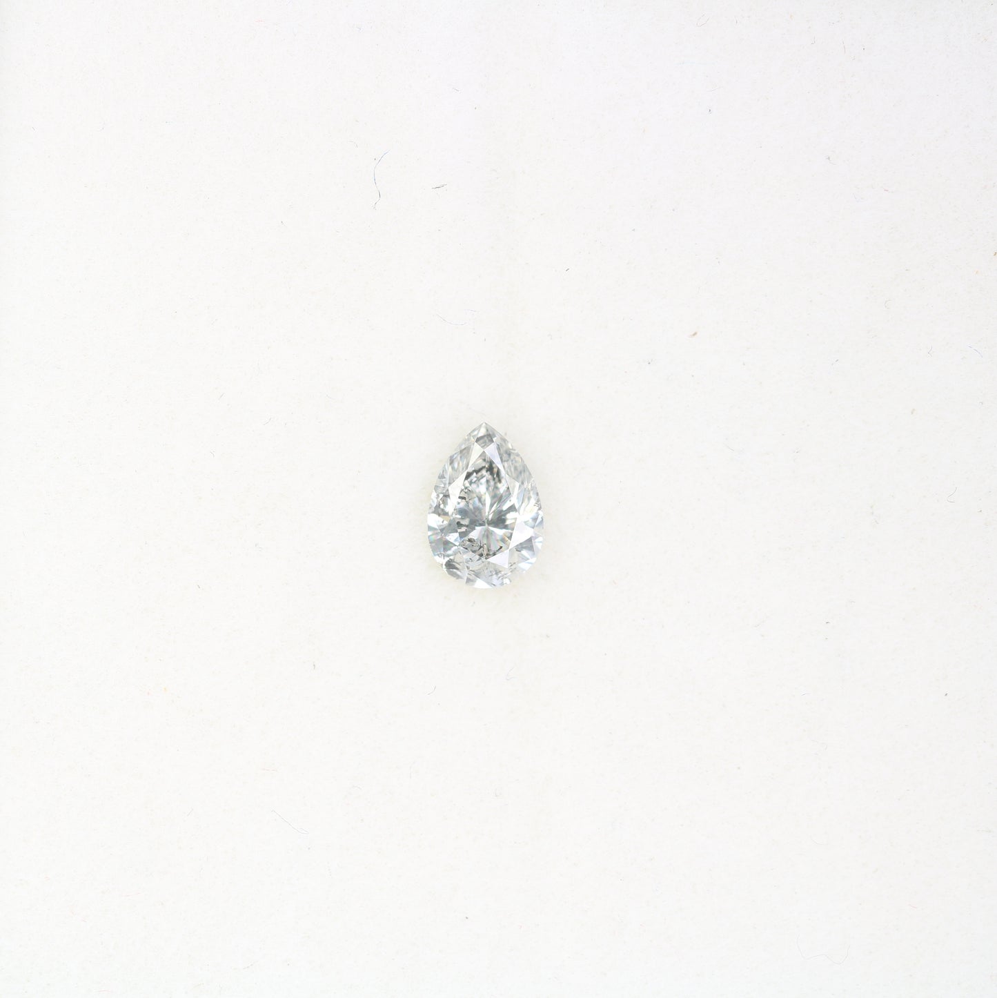 0.36 CT Pear Shape White Diamond For Engagement Ring