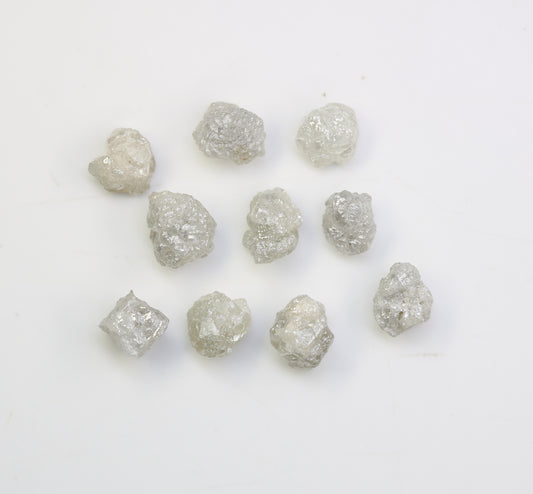 5.59 CT Grey Rough Uncut Raw Diamond For Engagement Ring - JayKrishna Diamond