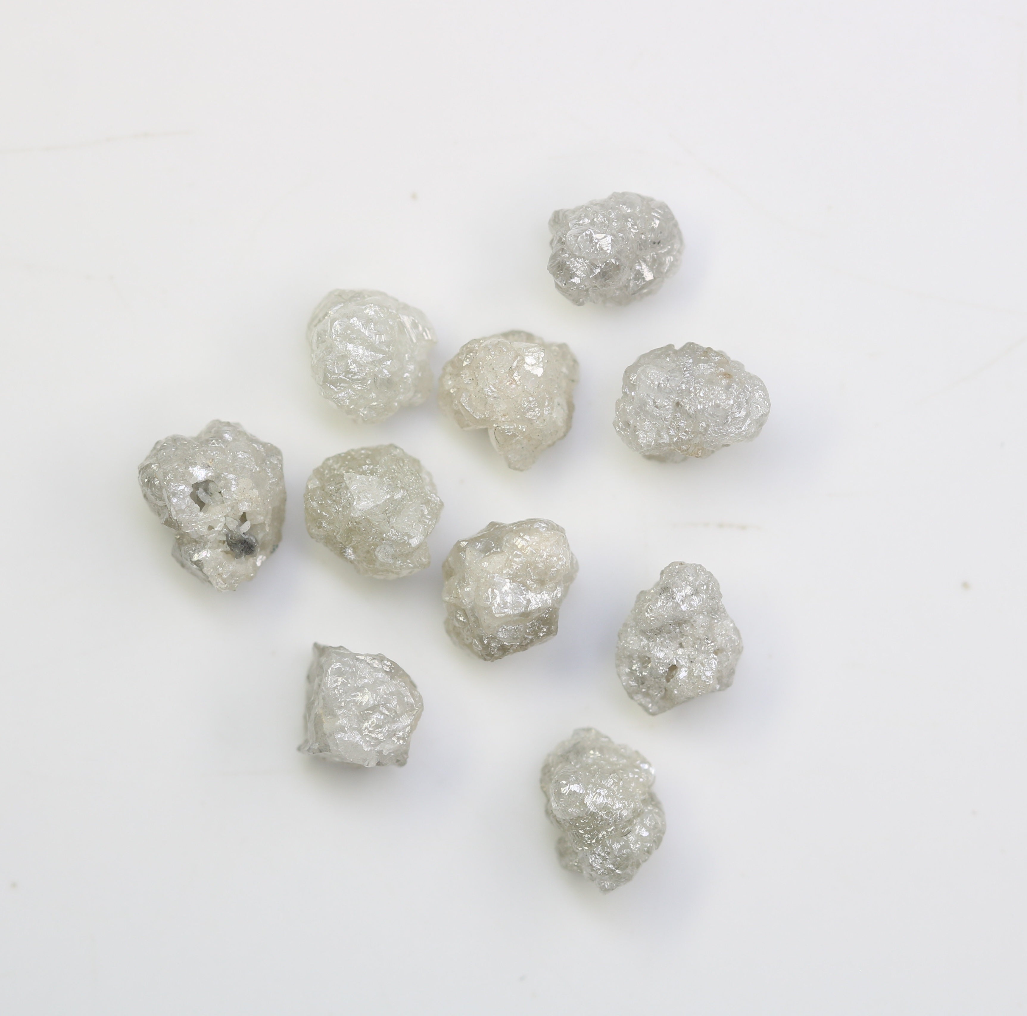 5.59 CT Grey Rough Uncut Raw Diamond For Engagement Ring