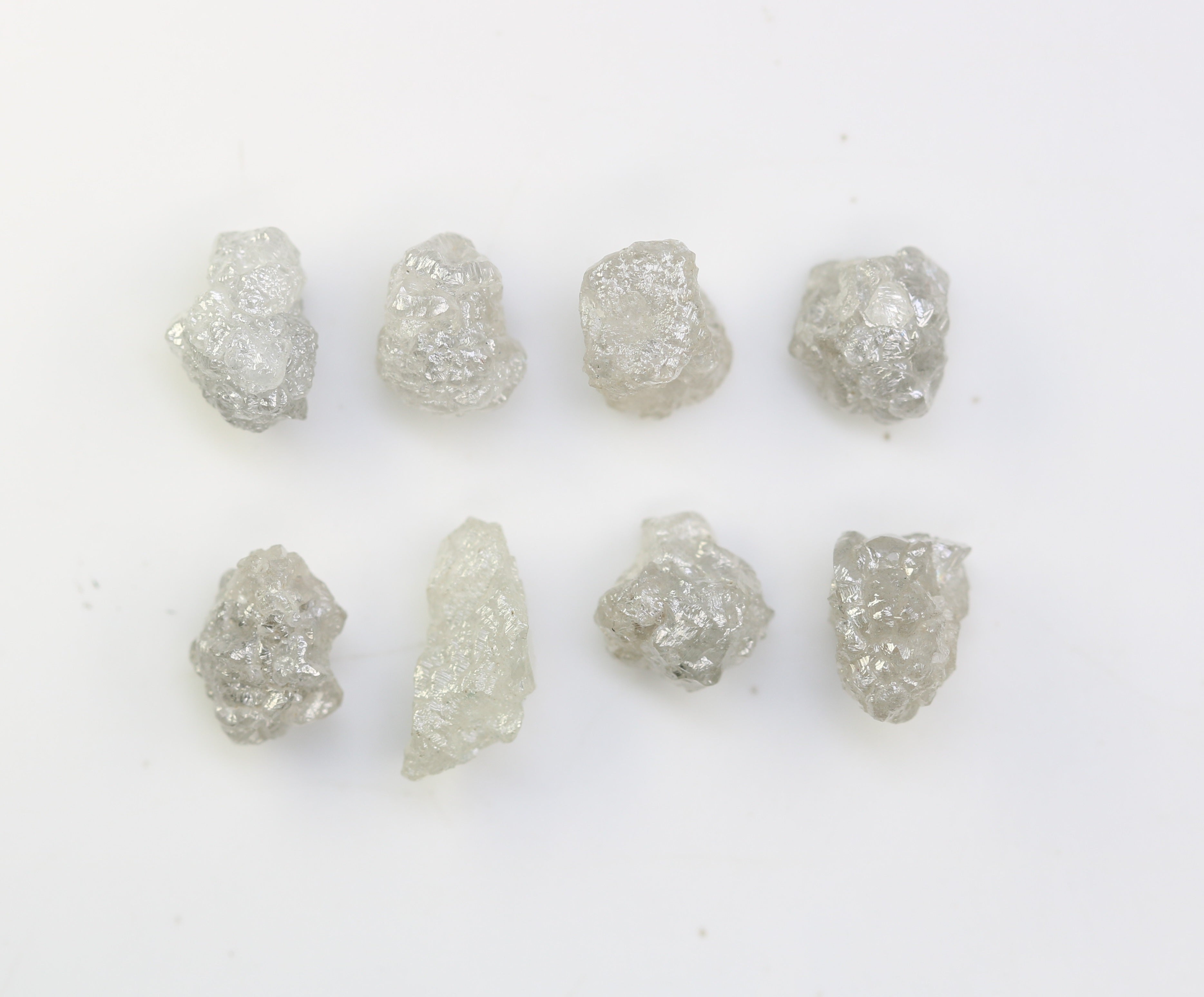 6.22 CT Raw Rough Grey Uncut Diamond For Engagement Ring