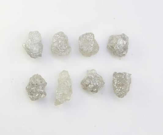 6.22 CT Raw Rough Grey Uncut Diamond For Engagement Ring - JayKrishna Diamond