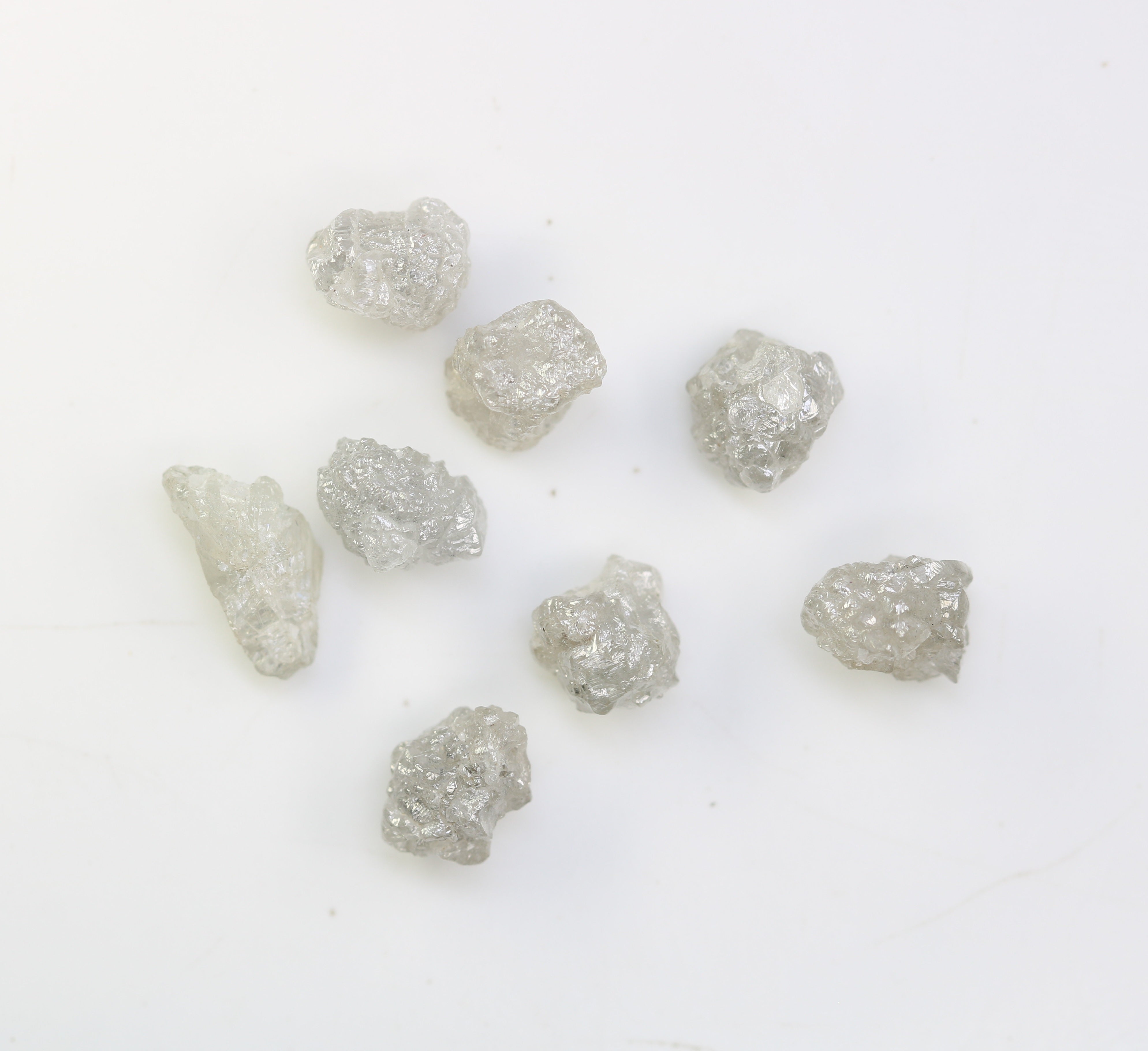 6.22 CT Raw Rough Grey Uncut Diamond For Engagement Ring