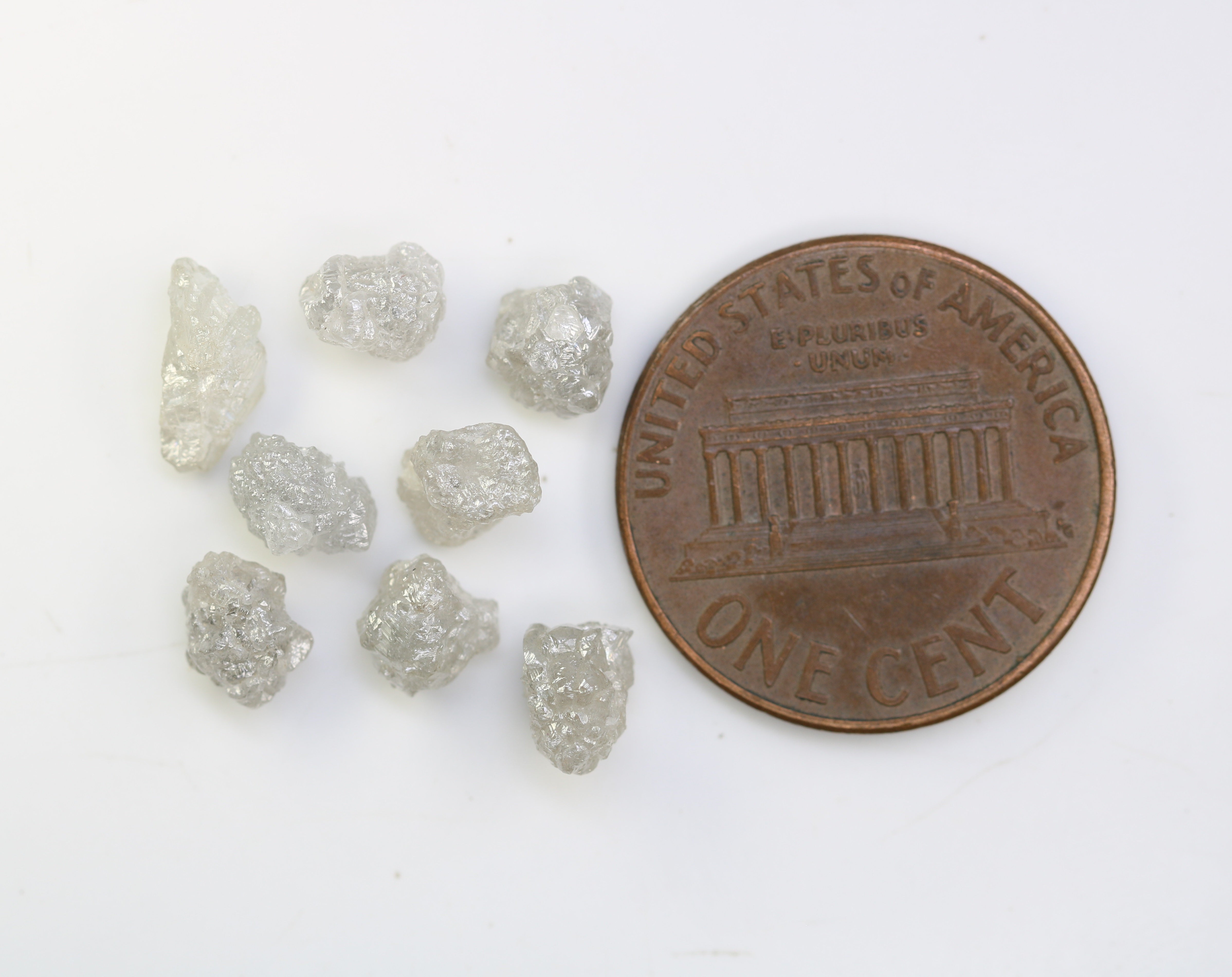 6.22 CT Raw Rough Grey Uncut Diamond For Engagement Ring
