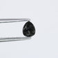 0.16 CT 4.00 MM Pear Cut Natural Black Loose Diamond For Engagement Ring