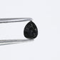 0.18 CT 4.10 MM Black Loose Pear Cut Natural Diamond For Engagement Ring