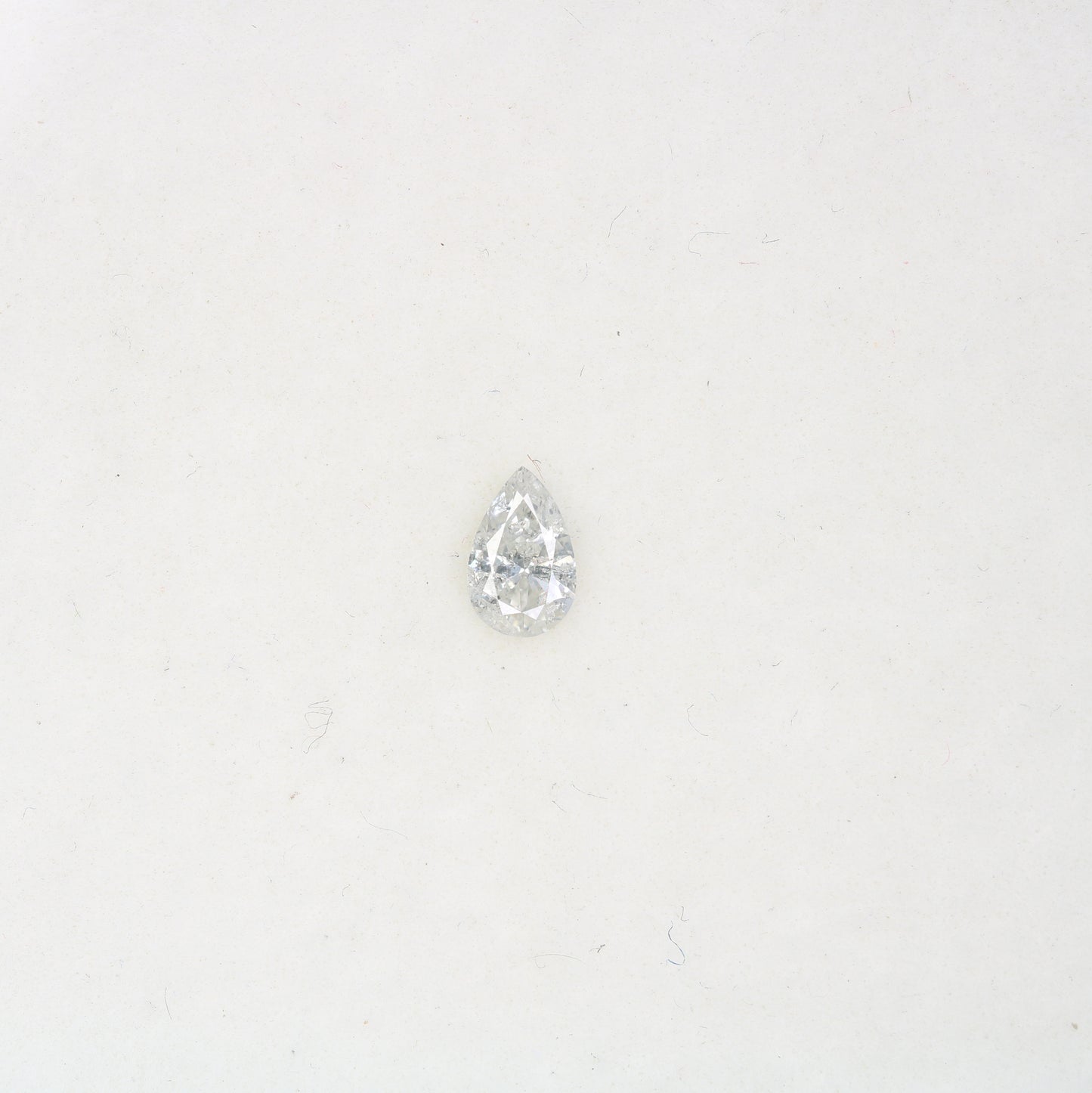 0.22 CT Pear Cut Natural Loose White Diamond For Engagement Ring