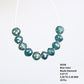 2.67 Carat Loose Round Beads Diamond Polished Blue Color Diamonds