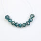 2.25 Carat Blue Color Natural Loose Polished Diamond Beads For Diamond Necklace