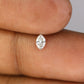 0.15 CT Salt And Pepper Marquise Shape Natural Diamond For Engagement Ring