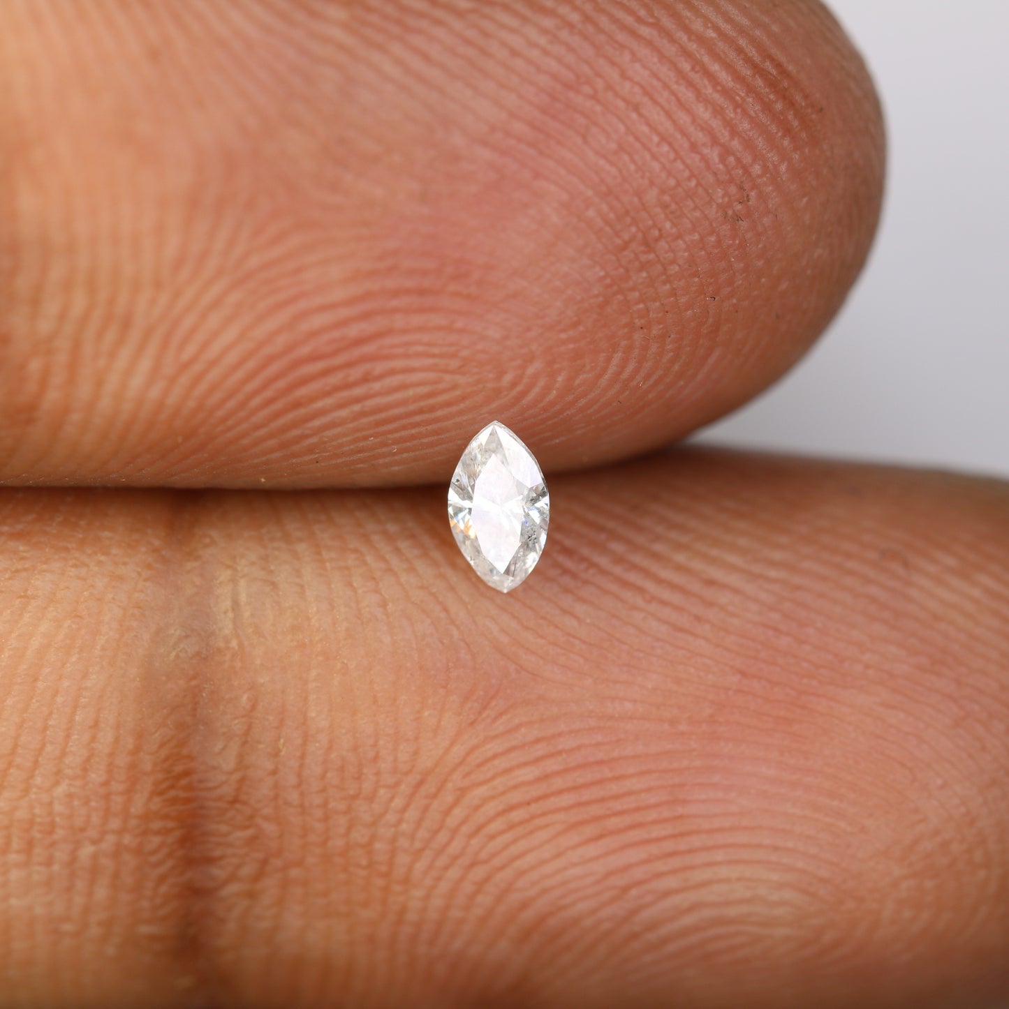 0.18 CT Marquise Cut White Salt and Pepper Loose Natural Diamond - Ideal for Engagement Rings, Necklaces, Earrings, and Custom Jewelry - JayKrishna Diamond