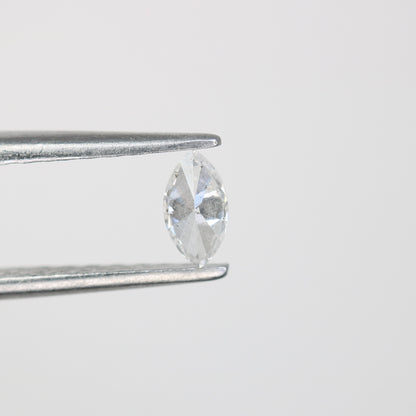 0.18 CT Marquise Cut White Salt and Pepper Loose Natural Diamond - Ideal for Engagement Rings, Necklaces, Earrings, and Custom Jewelry - JayKrishna Diamond