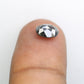 1.28 CT Loose Salt And Pepper Oval Shape Natural Diamond For Engagement Ring