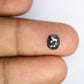 1.28 CT Loose Salt And Pepper Oval Shape Natural Diamond For Engagement Ring