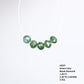 1.50 Carat 3.3 To 3.4 MM Green Color Polished Loose Beads Diamonds For Diamond Earring