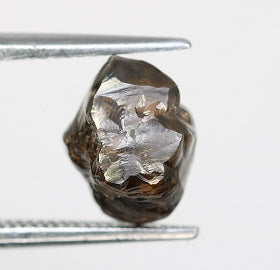 2.50 CT Uncut Dark Brown Rough Diamond For Engagement Ring