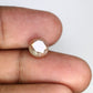2.90 CT 8.20 MM Round Brilliant Cut Fancy Red Diamond For Engagement Ring with Certification