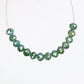 2.34 Carat Loose Fancy Green Loose Round Beads Diamond For Diamond Necklace