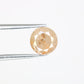 1.70 CT 7.00 MM Fancy Peach Color Round Brilliant Cut Diamond For Proposal Ring