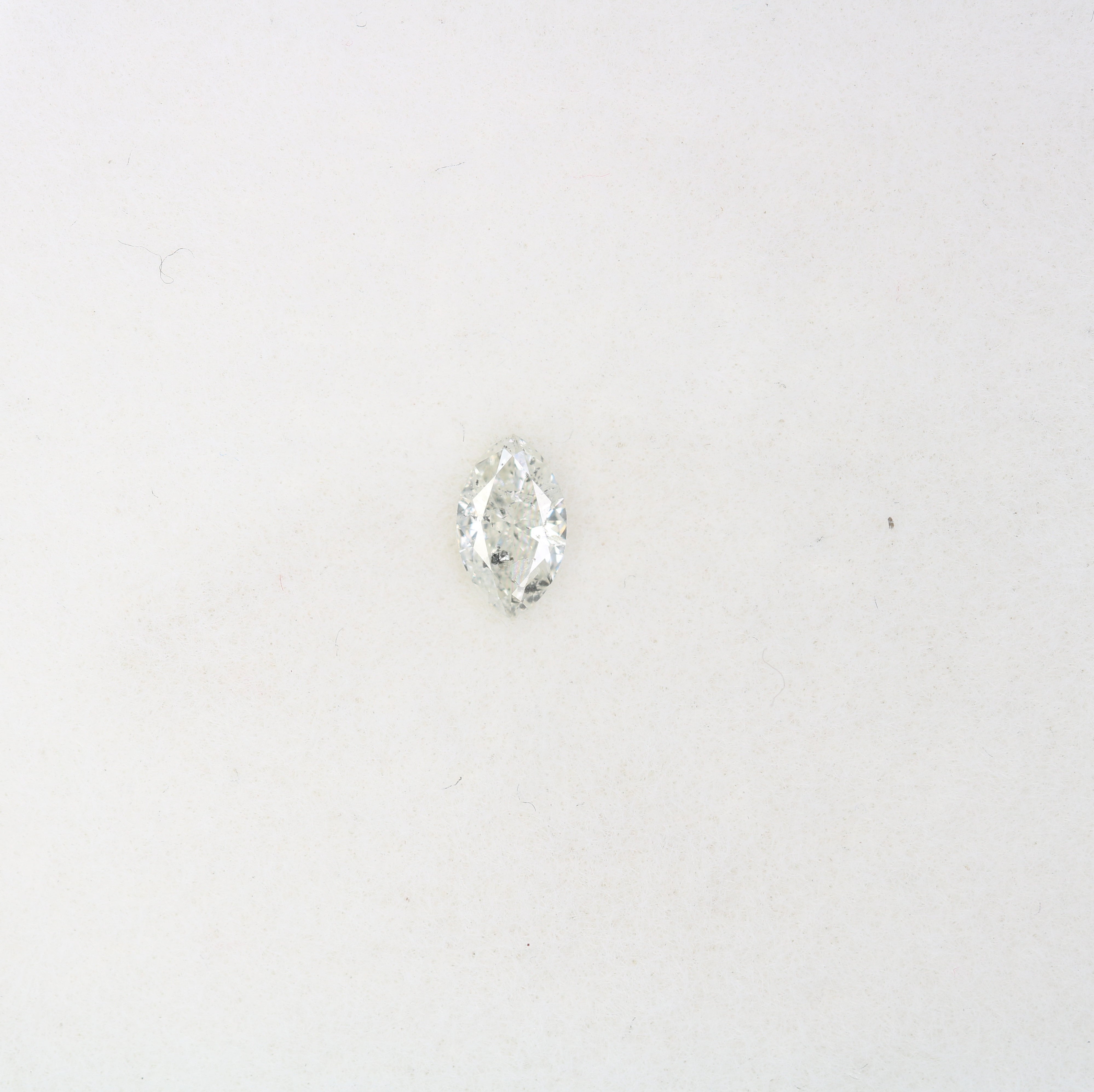 0.19 CT Salt And Pepper Marquise Shape Diamond For Engagement Ring