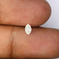 0.25 CT Salt And Pepper Marquise Shape Natural Diamond For Engagement Ring