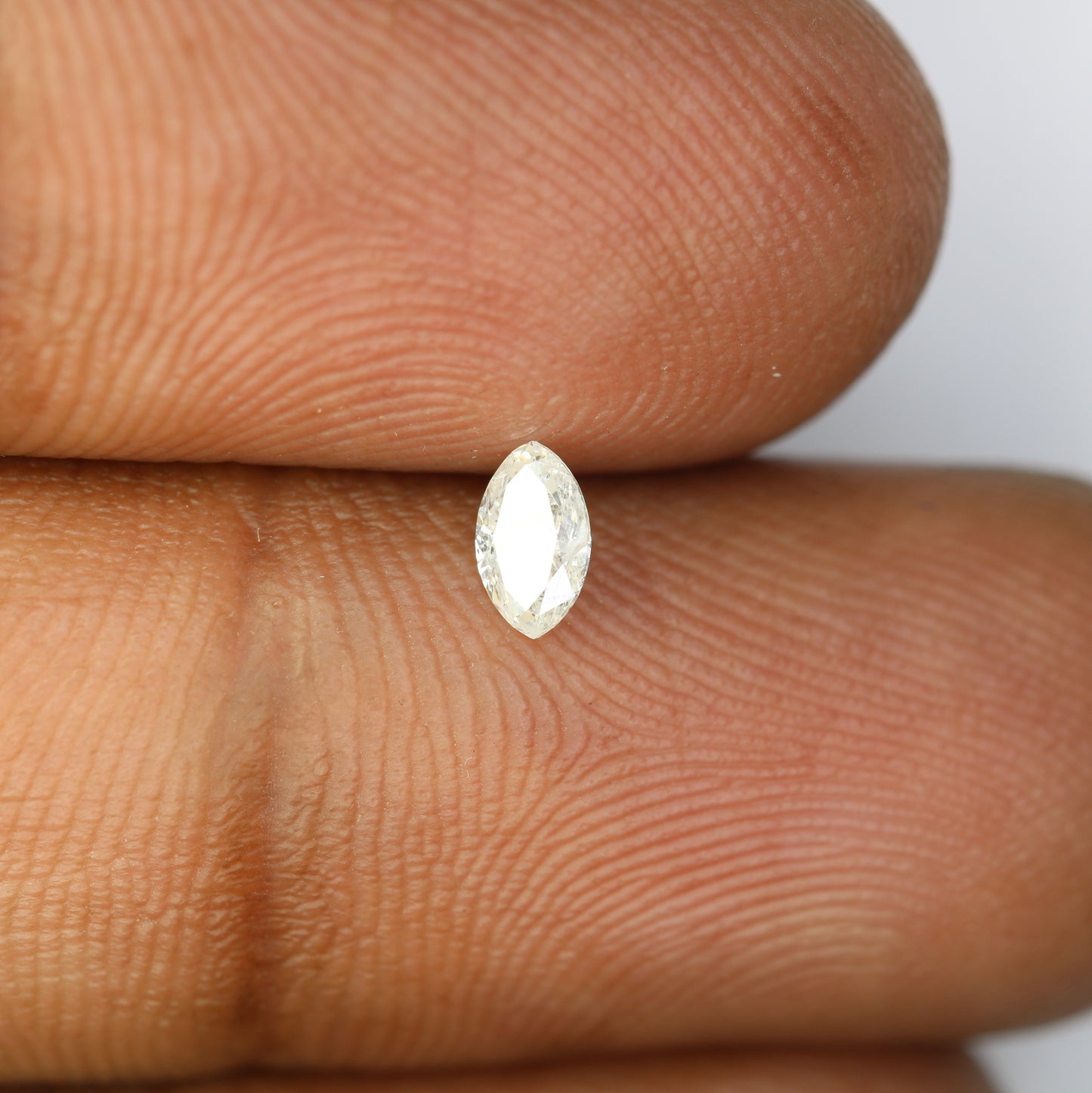 0.25 CT Salt And Pepper Marquise Shape Natural Diamond For Engagement Ring
