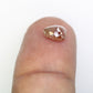 1.04 Carat Natural Loose Red Color Pear Shaped 6.80 MM Diamond For Engagement Ring