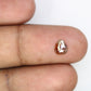 1.04 Carat Natural Loose Red Color Pear Shaped 6.80 MM Diamond For Engagement Ring