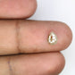 0.91 CT Natural Loose Grey Pear Shaped 7.20 MM Diamond For Wedding Ring