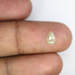 0.86 CT Natural Loose Grey 7.20 MM Pear Shaped Diamond For Statement Ring