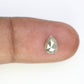 0.84 CT 7.20 MM Pear Shaped Natural Grey Color Fancy Diamond For Designer Ring