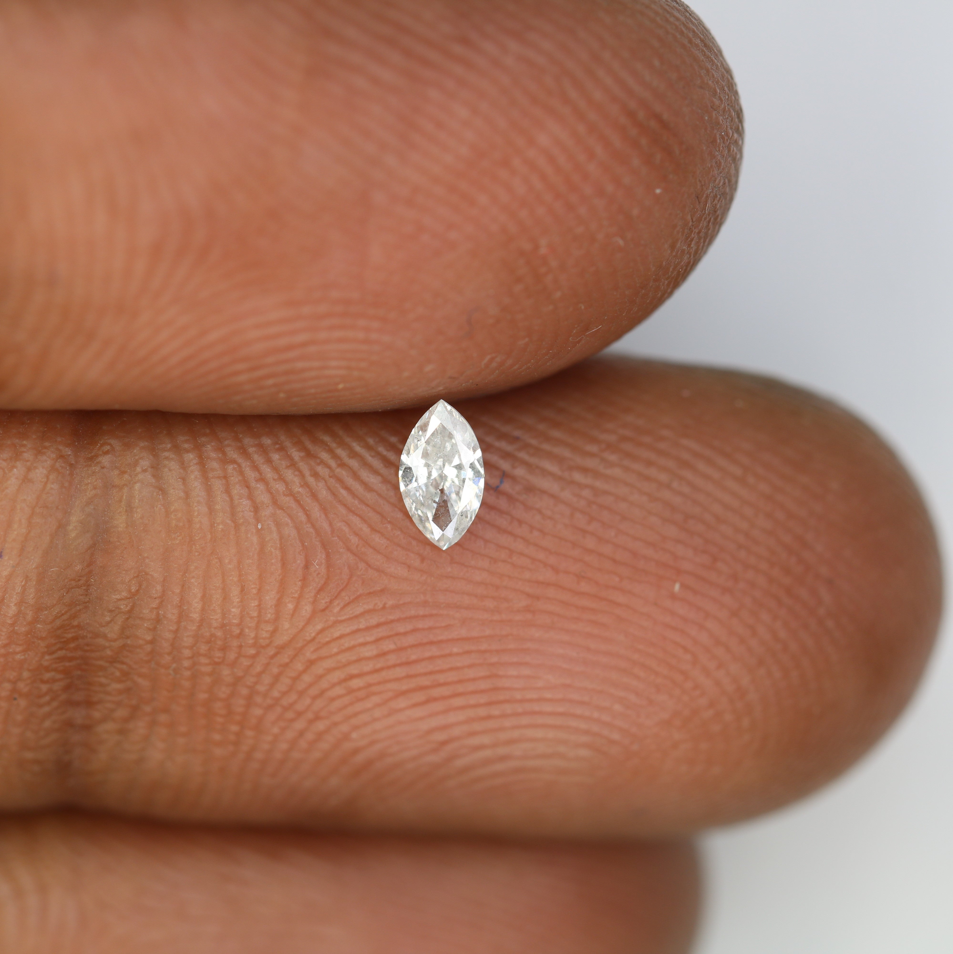 0.15 CT White Marquise Cut Natural Diamond For Engagement Ring