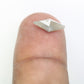 0.94 CT 10.80 MM Kite Shaped Loose Natural Grey Diamond For Designer Jewelry