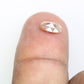 0.66 Carat Oval Shape Natural Loose Fancy Red 7.20 MM Diamond For Promise Ring