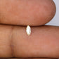 0.10 CT Light Yellow Marquise Cut Natural Diamond For Engagement Ring