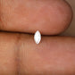 0.13 CT Marquise Shape White Natural Diamond For Engagement Ring