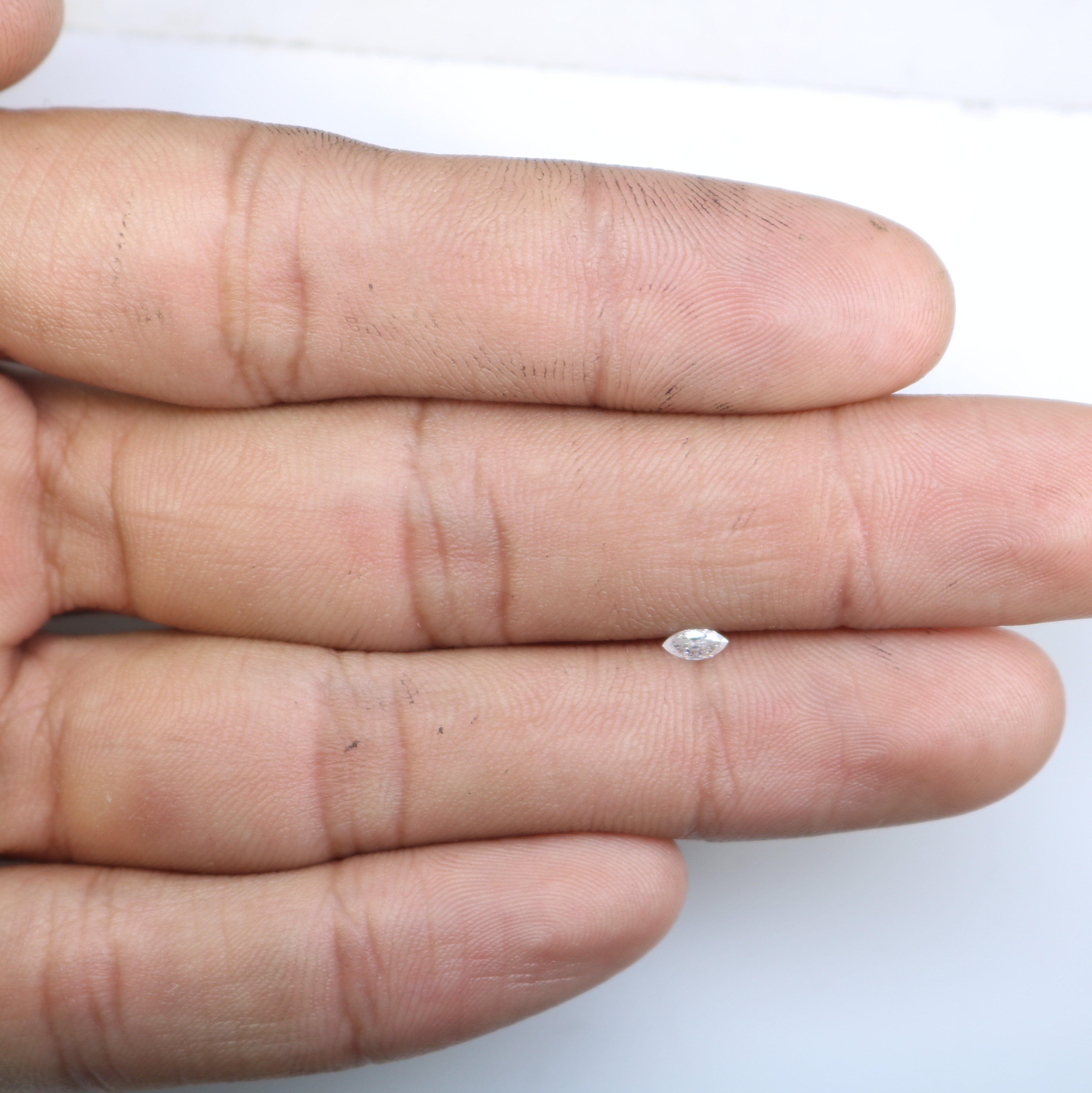 0.13 CT Marquise Shape White Natural Diamond For Engagement Ring