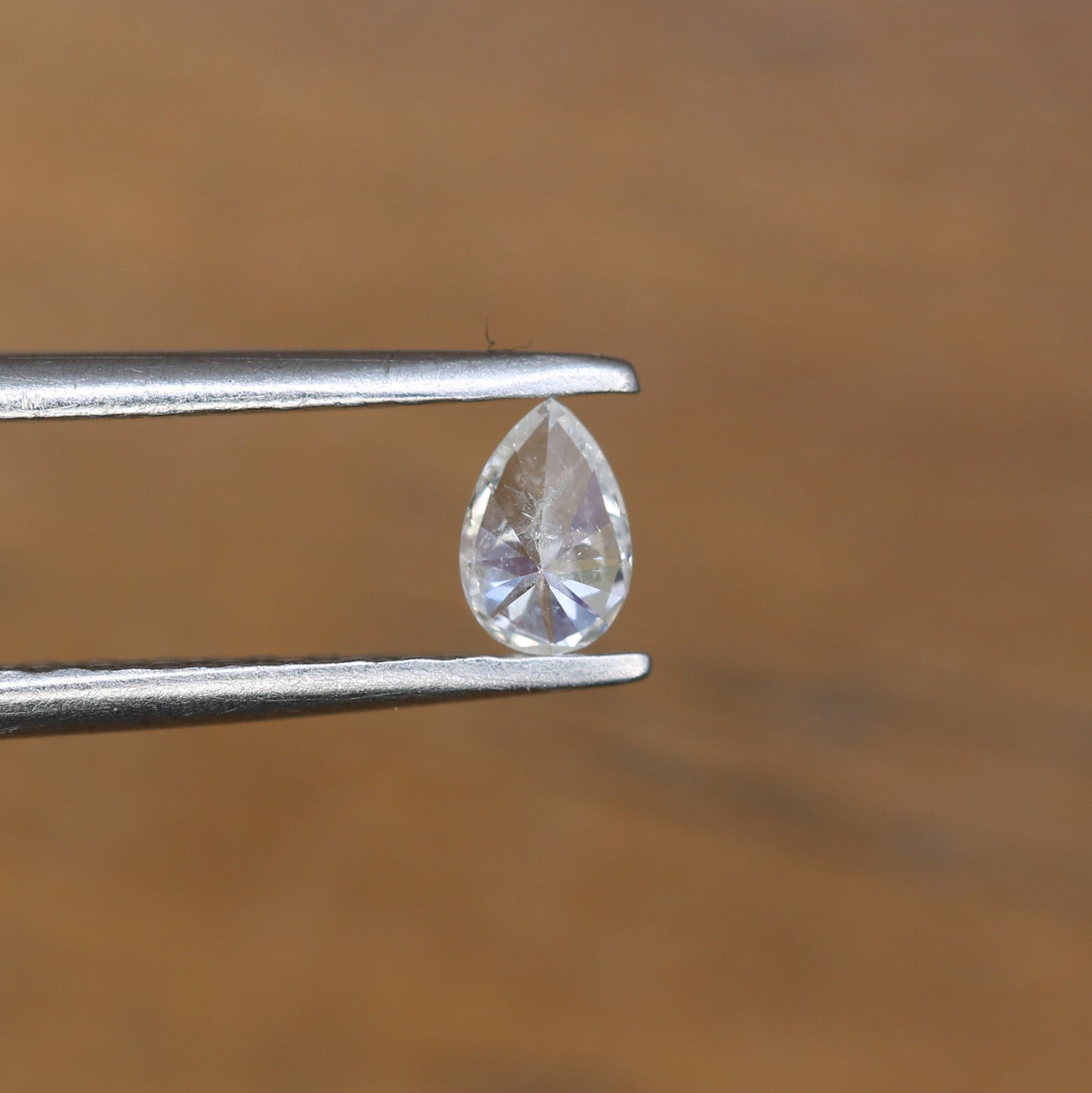 0.14 CT Pear Shape White Natural Diamond For Diamond Rings Engagement Rings Diamond Necklaces Diamond Earrings Diamond Bracelets