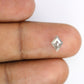 0.84 Carat Natural Salt And Pepper Loose Kite Cut Diamond For Promise Ring