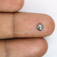 0.76 Carat Natural Pear Shaped Salt And Pepper Loose Diamond For Wedding Ring